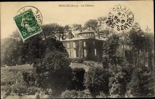 Ak Broglie Eure, Le Chateau