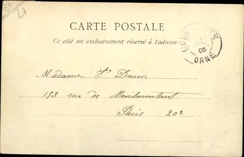 Ak Broglie Eure, Chateau de Guenet