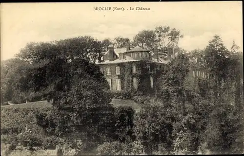 Ak Broglie Eure, Le Chateau