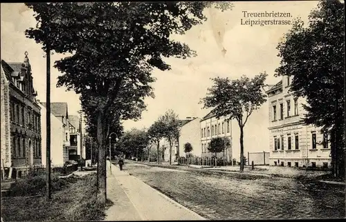 Ak Treuenbrietzen in Brandenburg, Leipziger Straße