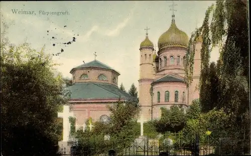 Ak Weimar in Thüringen, Fürstengruft