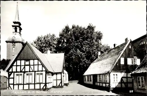 Ak Kappeln an der Schlei, Kehrwieder, Kirche