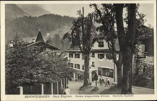 Ak Berchtesgaden in Oberbayern, Pension Haus Englram