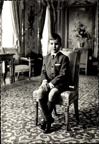 Ak SAS le Prince Albert, Albert von Monaco, Portrait