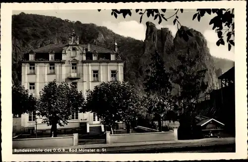 Ak Bad Münster am Stein Ebernburg Rheinland Pfalz, Bundesschule de DGB