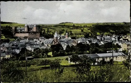 Ak Gemünden im Hunsrück, Panorama vom Ort