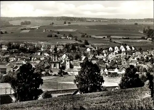 Ak Burghaun Hessen, Panorama vom Ort