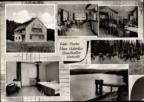 Ak Bruchweiler im Hochwald, Hotel Pension Haus Hubertus