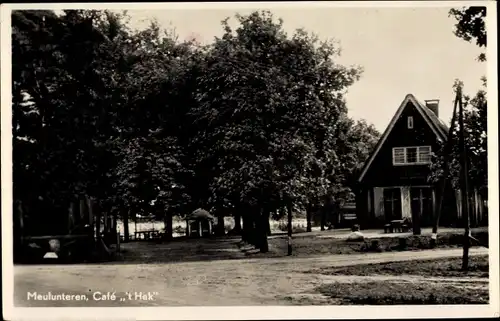 Ak Lunteren Ede Gelderland, Café 't Hek