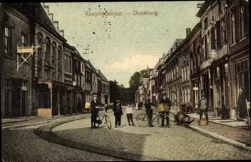 Ak Doesburg Gelderland Niederlande, Koepoortstraat