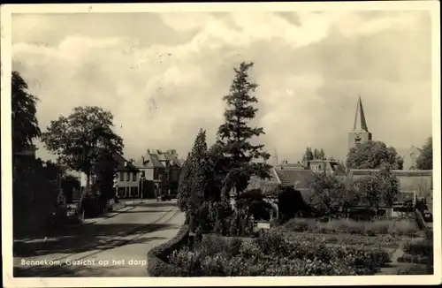 Ak Bennekom Gelderland, Gezicht op het dorp