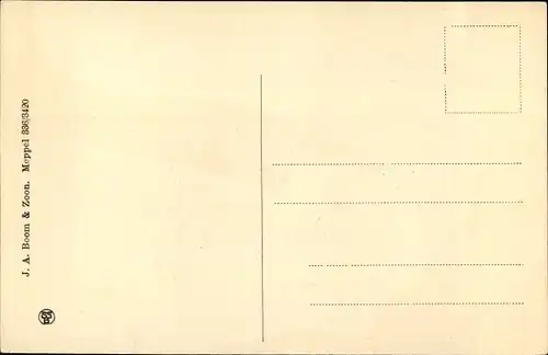 Künstler Ak Meppel Drenthe Niederlande, Kerkhorst