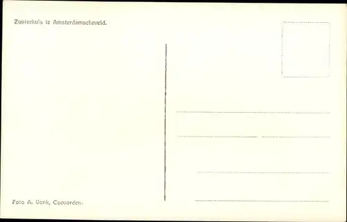 Ak Amsterdamscheveld Erica Drenthe Niederlande, Zusterhuis
