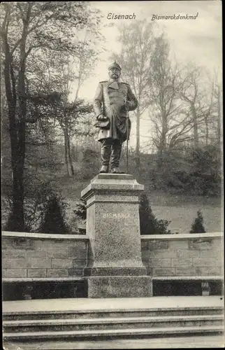 Ak Lutherstadt Eisenach in Thüringen, Bismarckdenkmal