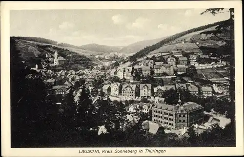 Ak Lauscha in Thüringen, Panorama