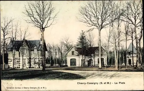 Ak Chevry Cossigny Seine et Marne, La Plata