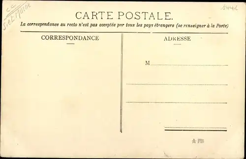 Ak Crouy sur Ourcq Seine et Marne, La gure et les ruines du vieux château