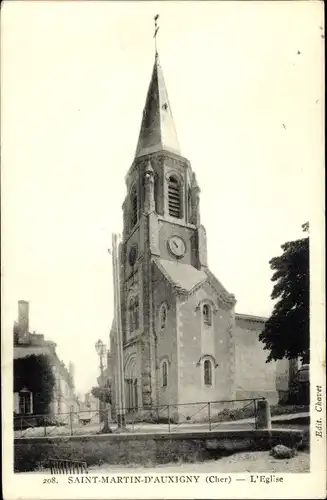 Ak Saint-Martin-d’Auxigny Cher, L'Eglise