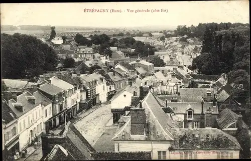 Ak Etrépagny Eure, Vue generale