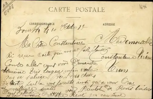 Ak Bourth Eure, Route de Rugles au Pont Passy