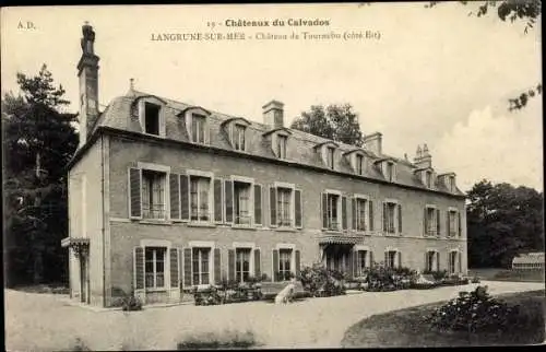 Ak Langrune sur Mer Calvados, Chateau de Tournebu