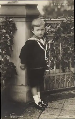 Ak Prins Lennart, Prinz Lennart Bernadotte von Schweden
