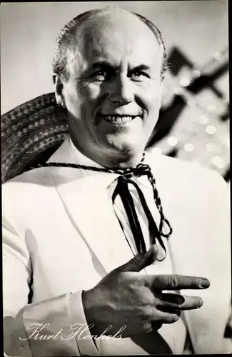 Ak Schauspieler Kurt Henkels