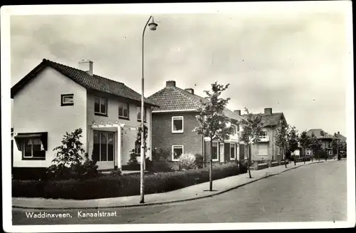 Ak Waddinxveen Südholland, Kanaalstraat