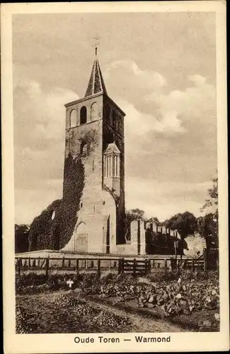 Ak Warmond Südholland, Oude Toren