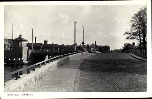 Ak Voorburg Südholland, Tolbrug