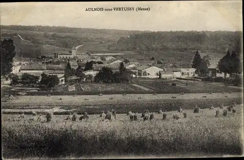 Ak Aulnois sous Vertusey Meuse, Vue generale