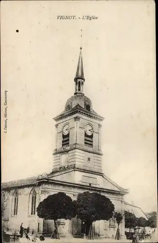 Ak Vignot Meuse, L'Eglise