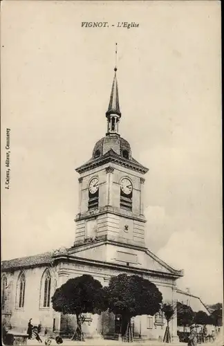 Ak Vignot Meuse, L'Eglise