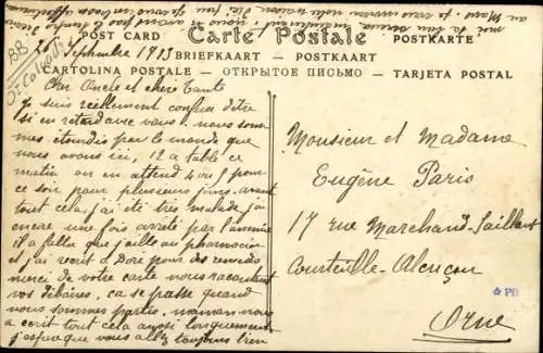 Ak Langrune sur Mer Calvados, Les Villas