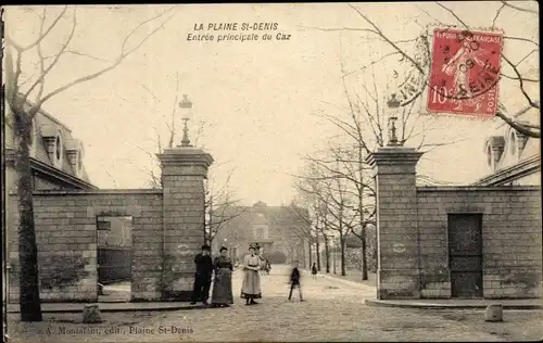 Ak La Plaine Saint Denis Seine Saint Denis, Entre Principale du Gaz