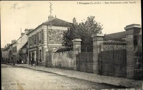 Ak Trappes Yvelines, Rue Nationale