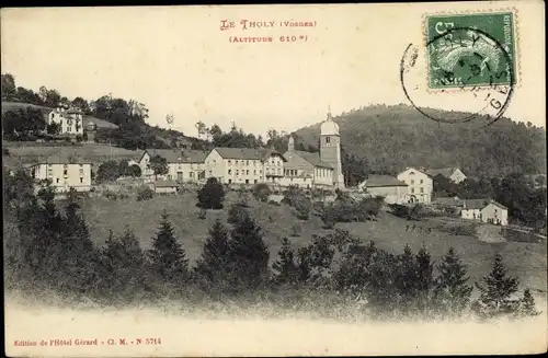 Ak Le Tholy Vosges, Altitude