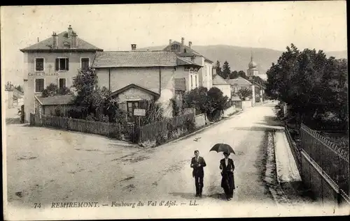 Ak Remiremont Vosges, Faubourg du Val d'Ajol