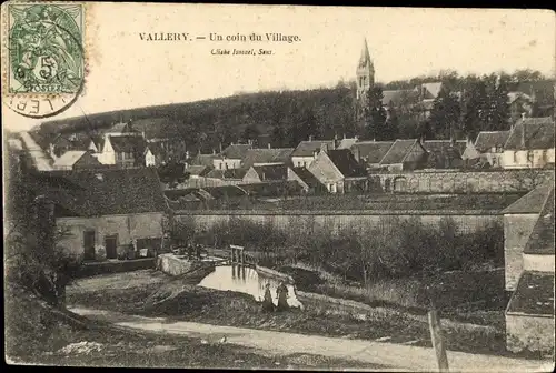 Ak Vallery Yonne, Un coin du Village