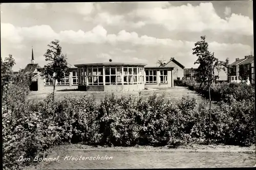 Ak Den Bommel Südholland, Kleuterscholen