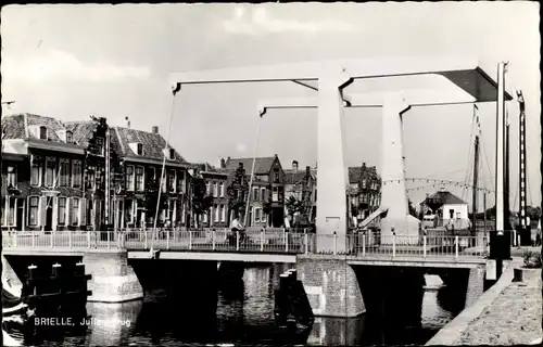 Ak Brielle Südholland, Julianabrug
