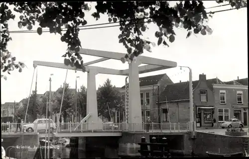 Ak Brielle Südholland, Julianabrug