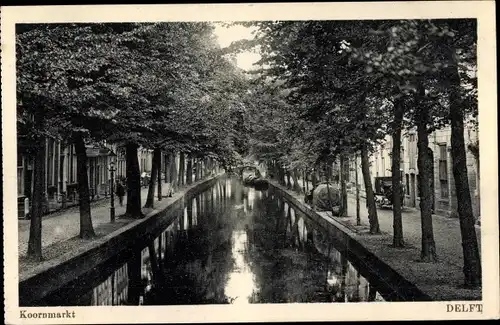 Ak Delft Südholland, Koornmarkt