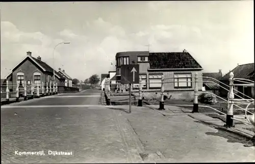 Ak Kommerzijl Groningen Niederlande, Dijkstraat