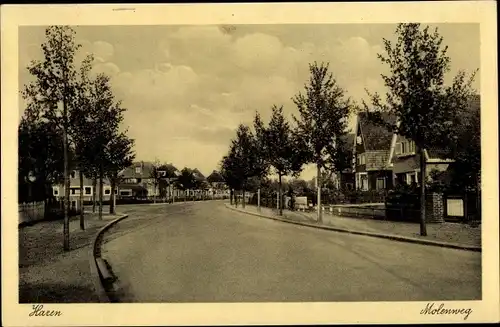 Ak Haren Groningen Niederlande, Molenweg