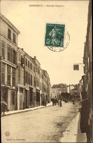 Ak Commercy Meuse, Rue des Capucins