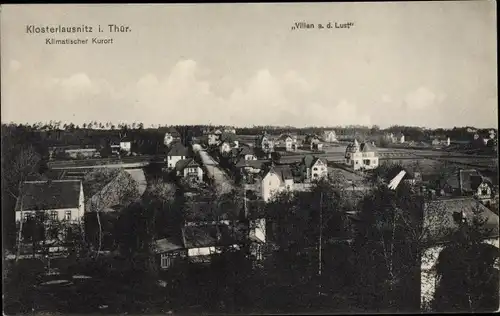 Ak Bad Klosterlausnitz in Thüringen, Villen a. d. Lust