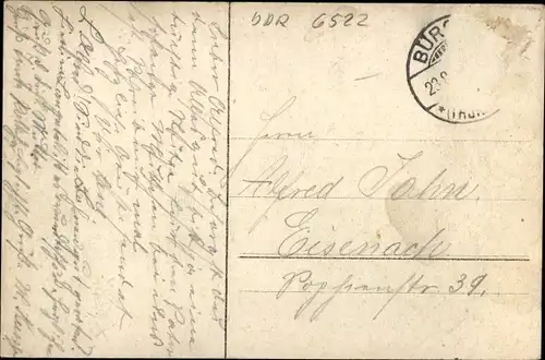 Ak Bürgel in Thüringen, Sommerfrische Langethalsmühle