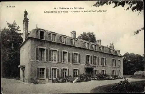 Ak Langrune sur Mer Calvados, Chateau de Tournebu, Chateau