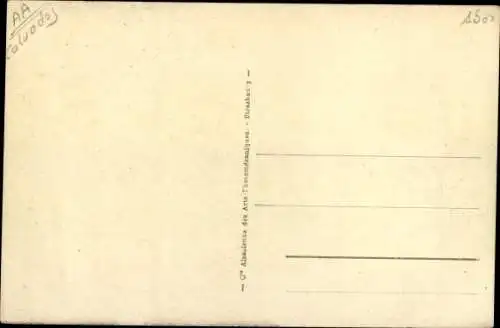 Künstler Ak Honfleur Calvados, Le Clocher Ste. Catherine